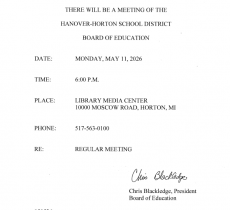 Board Meeting Notice