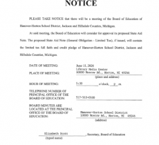 Limited Tax Pledge Notice