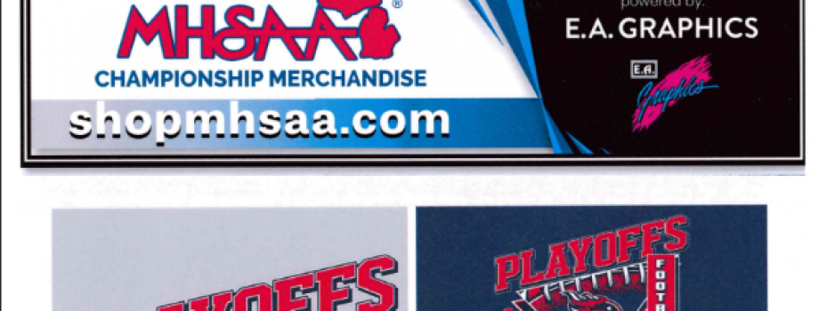 H-H Football Playoff Gear Flyer