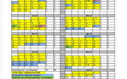2026-2027 School Year Calendar