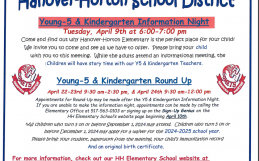 Young 5’s/Kindergarten Roundup Information
