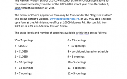School of Choice Registration for 2nd Semester 2025-26