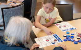 Elementary Students Impact Senior Citizens